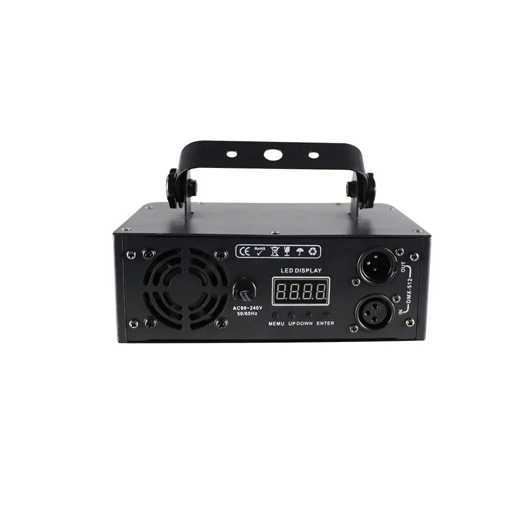 500mW Laser Light Holiday Stage Device 90-240V RGB 3D DJ Equipment Disco Chris image 2