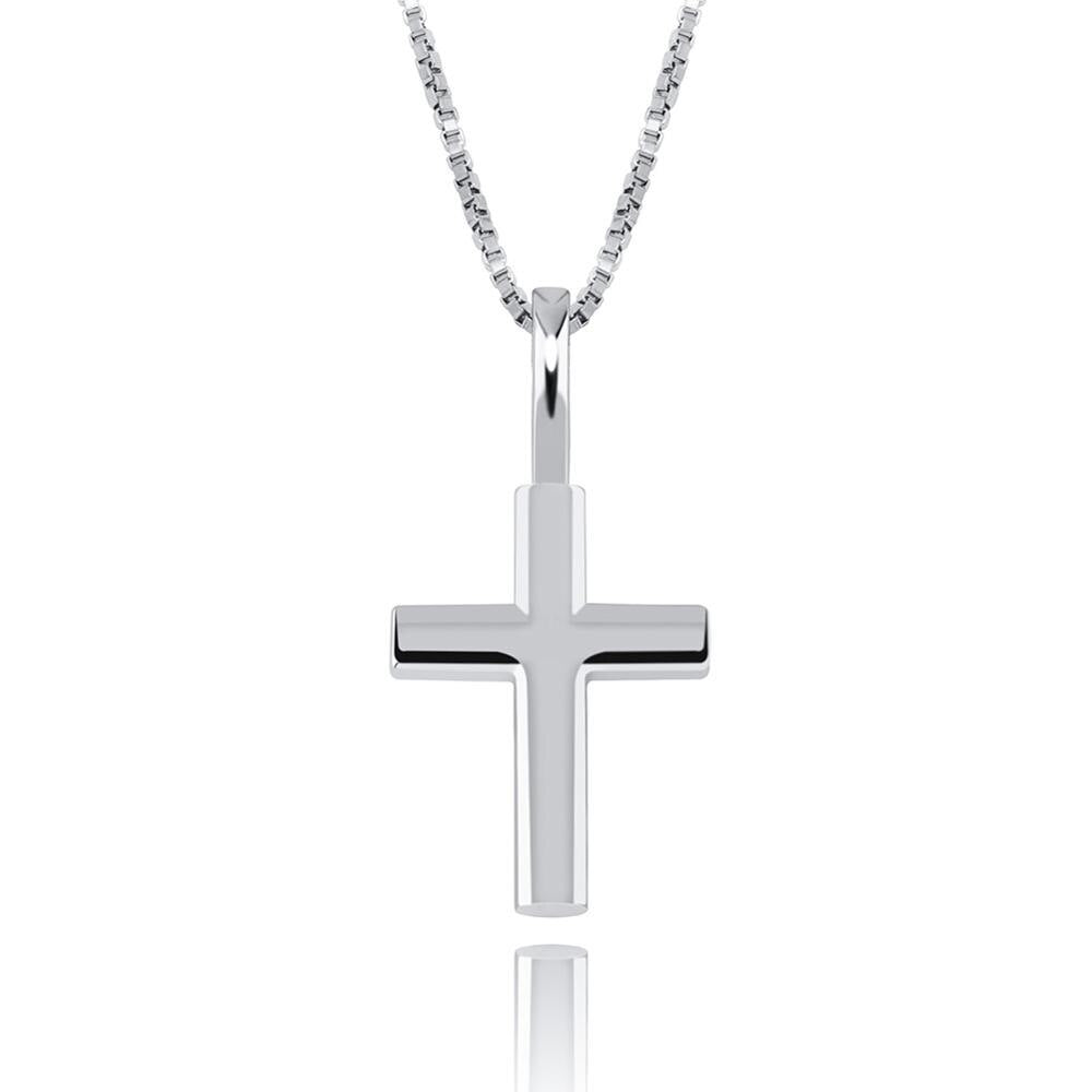 TOPGRILLZ 925 Sterling Silver Ice Zircon Cross Pendant Gold Silver Rose Gold image 6