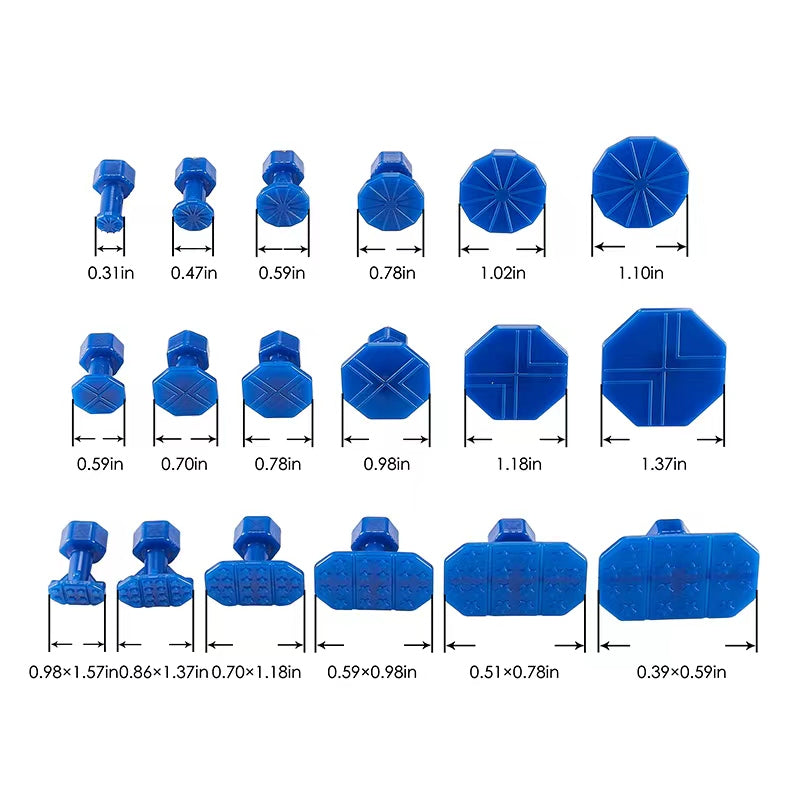 Car Dent Repair Puller, Car Repair Tools Kit With 18pcs Plastic Glue Tabs Metal image 6