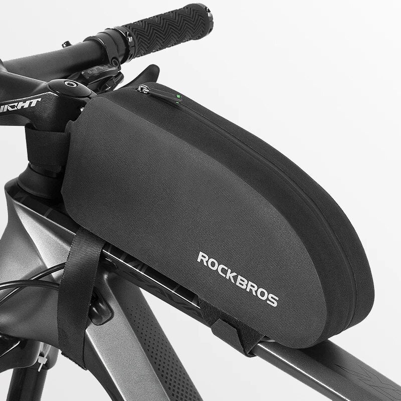ROCKBROS Bicycle Bag Waterproof Cycling Top Front Tube Frame Bag Large Capacity image 6