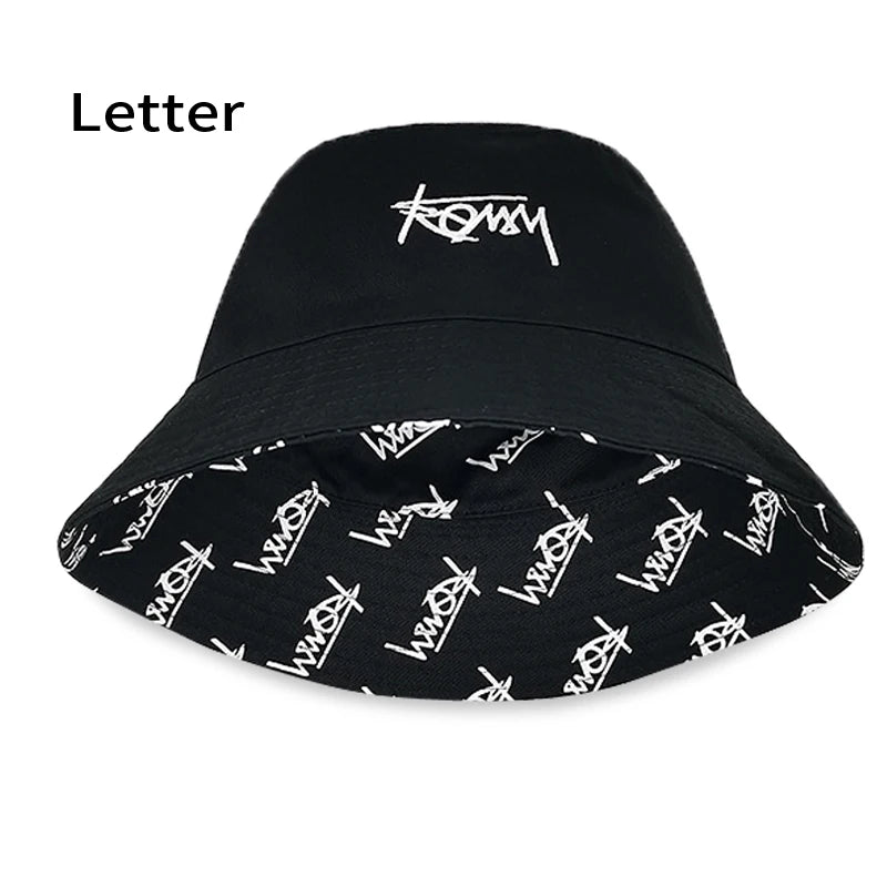 63cm Big Head Letter Bucket Hat for Men Women XL Large Hip Hop Cap Fisherman Ha image 7