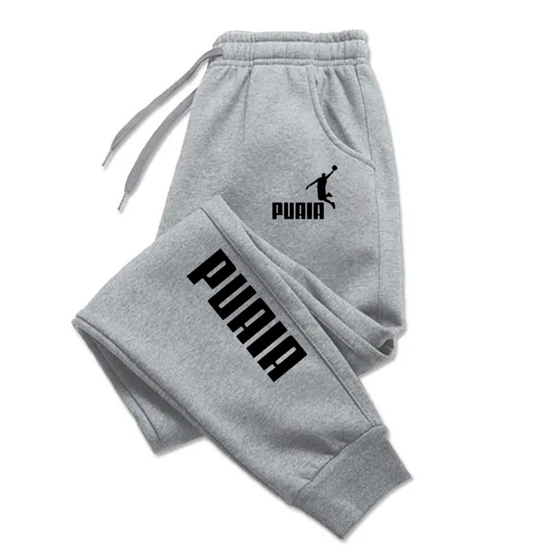 PUAIA Print Men's Pants Autumn/Winter New Sport Jogging Trousers Fitness Loose image 5
