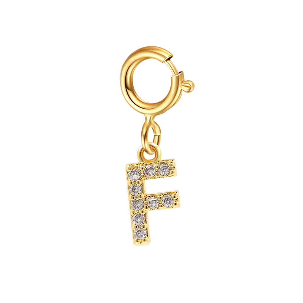 Custom Personalized diy Initial Letter Name Necklace for Women Gold color Penda image 13