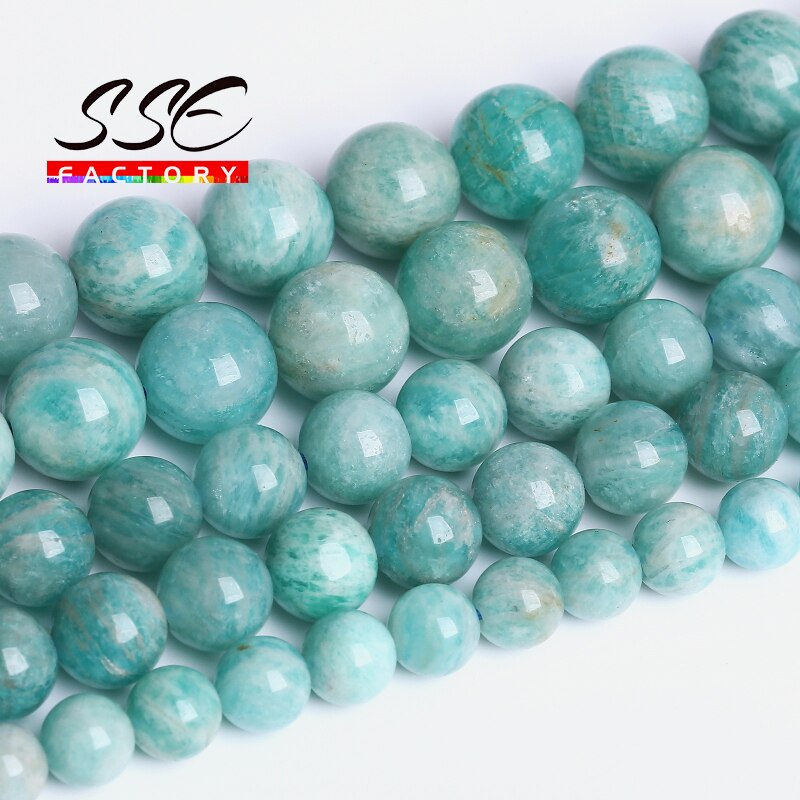 Cuentas redondas sueltas de ojo de tigre azul de piedra natural de calidad 5A, 6, 8, 10 y 12 mm