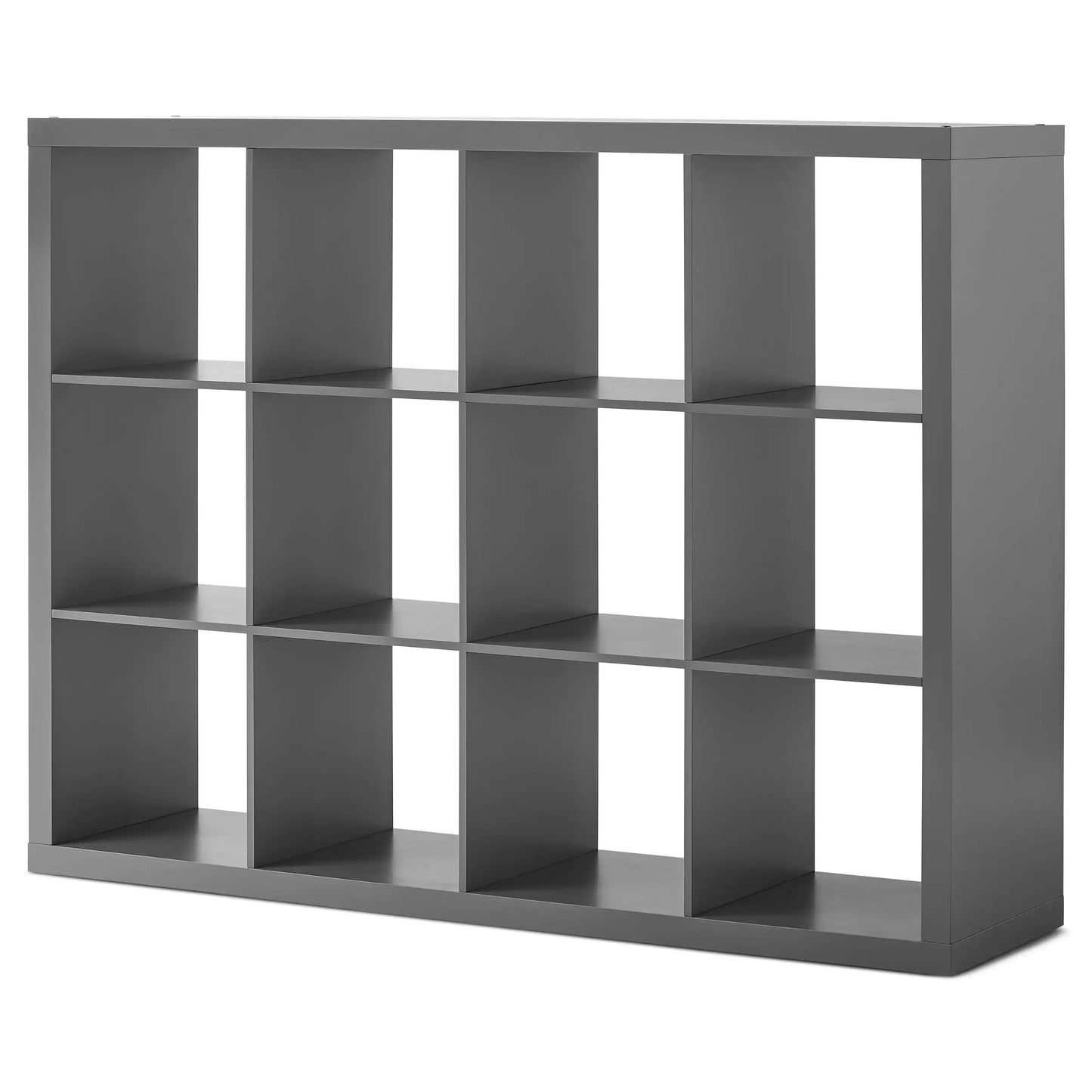 12-Cube Storage Organizer, White Texture furniture Living room cabinet image 3