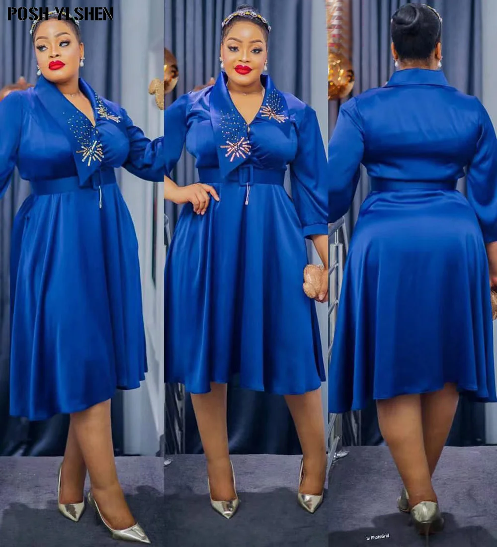 Elegant African Wedding Dresses for Women 2024 Plus Size Turkey Evening Party D image 0