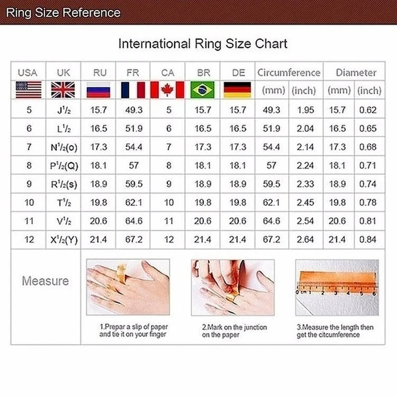 Elegant Gold Color Hip Hop Ring for Women Fashion Inlaid Zircon Red Stones Wed image 4