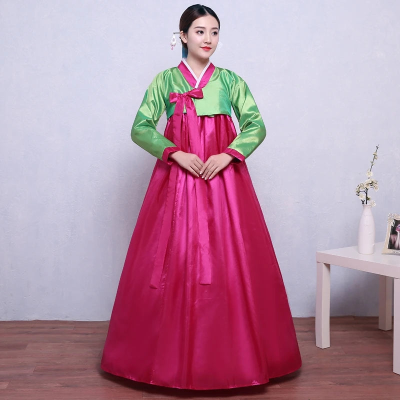 Women Hanbok Dress Korean Fashion Ancient Costumes Traditional Party Asian Pala image 4
