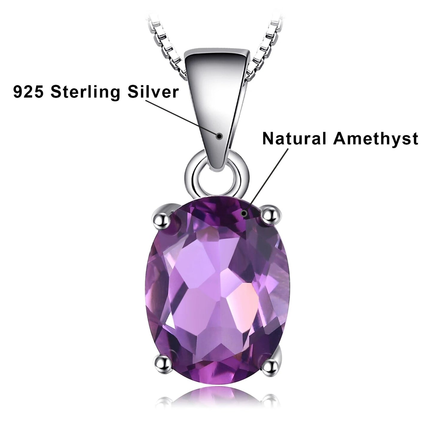JewelryPalace Rose Gold Yellow Gold Plated Natural Amethyst Citrine Garnet Topa image 13