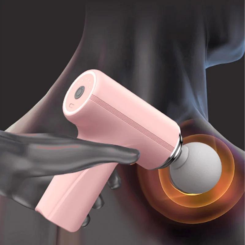 Muscle Mini Massage Gun Deep Tissue Handheld Massage Gun Therapy Gun Fascia Gun image 4
