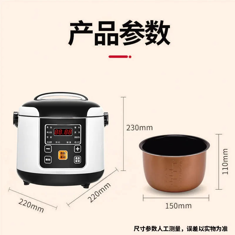 2024 24V Mini Rice Cooker Car Truck Soup Porridge Cooking Machine Food Steamer image 8