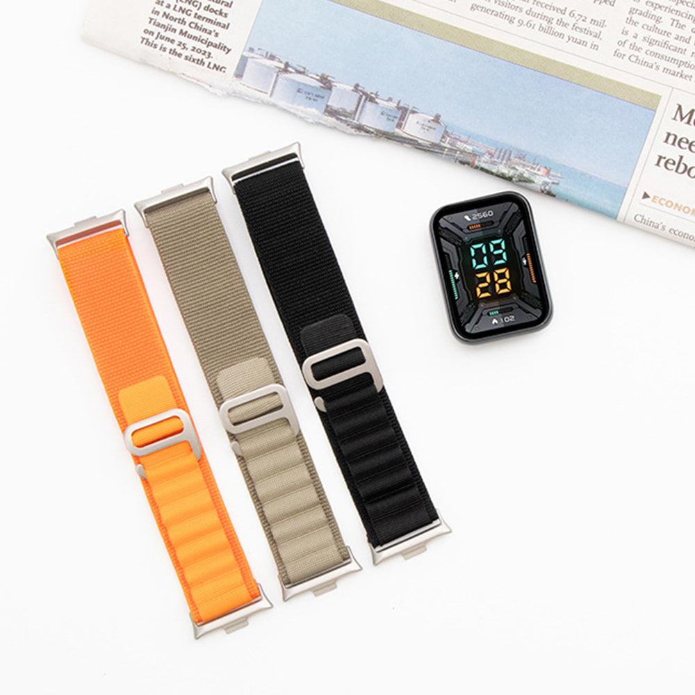Nylon Loop Strap for For Xiaomi Redmi Watch 4 Adjustable Elastic Bracelet Watch image 6
