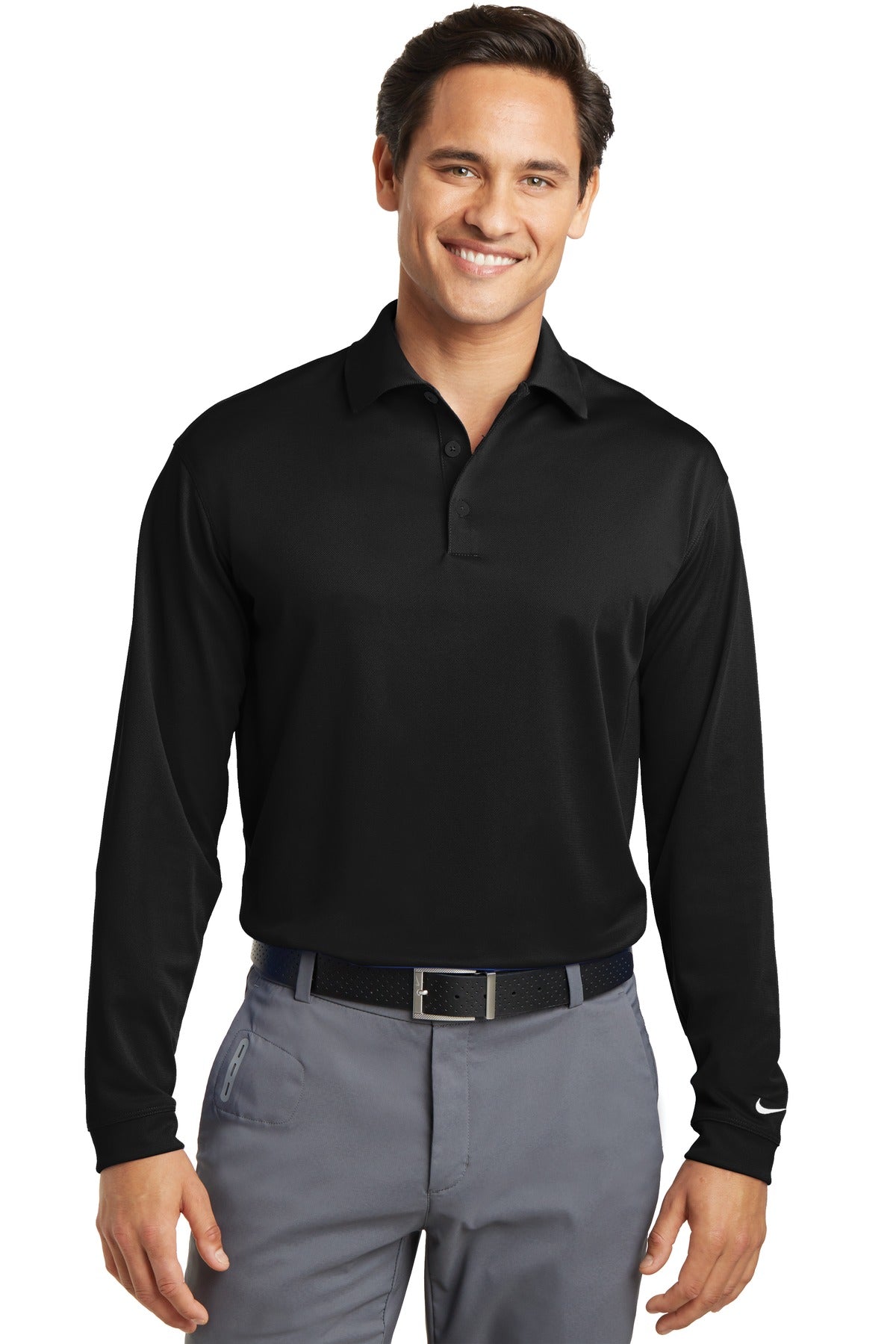 Polo Nike Dri-FIT Stretch Tech de manga larga. 466364