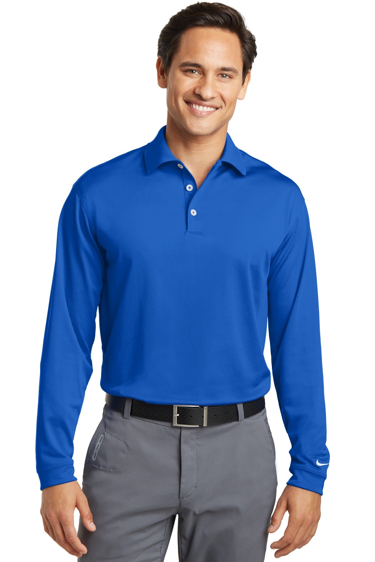 Polo Nike Dri-FIT Stretch Tech de manga larga. 466364