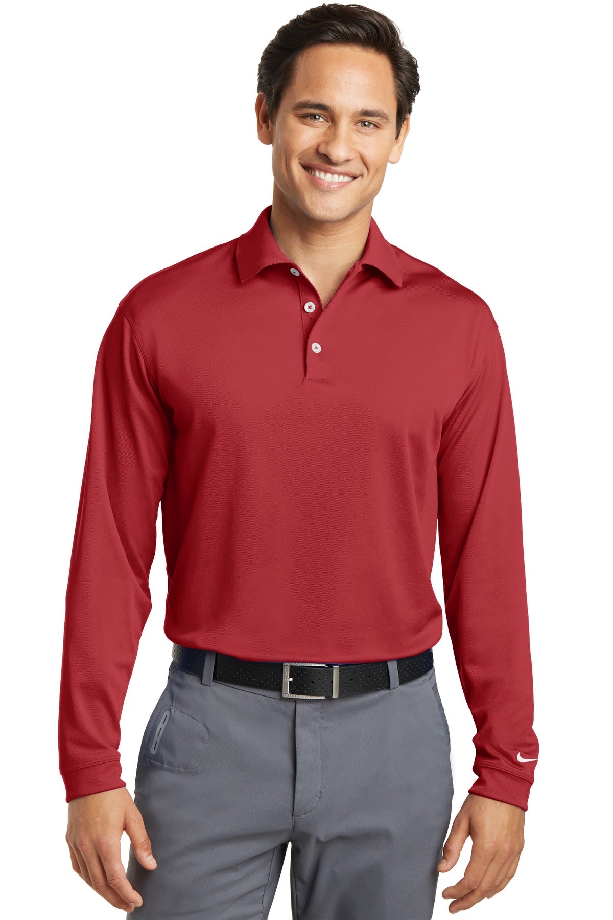 Polo Nike Dri-FIT Stretch Tech de manga larga. 466364