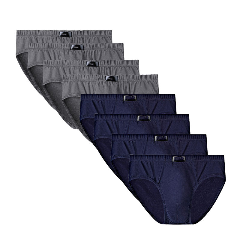 8Pcs Fashion Men's Panties Mens Cotton Underwear Men Briefsr Bikini Pant Men C image 8