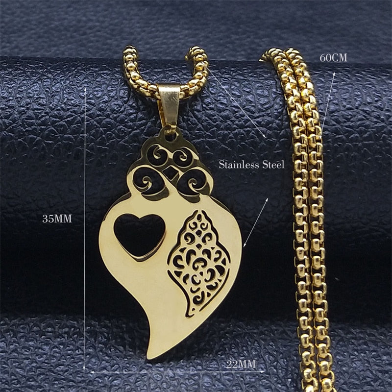 Jesus Cross Stainless Steel Pendant Necklace Gold Color Women/Men Religious image 5