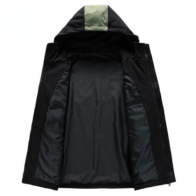 New 2024 Spring Autumn Hip Hop Streetwear Outdoor Camping Military Green Black image 4