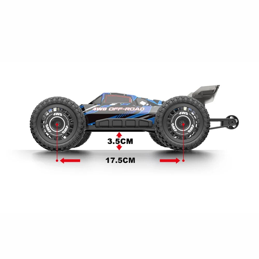70KM/H MJX 16207 16208 1/16 RC Car Hyper Go Brushless 4WD Racing Car Electric O image 11