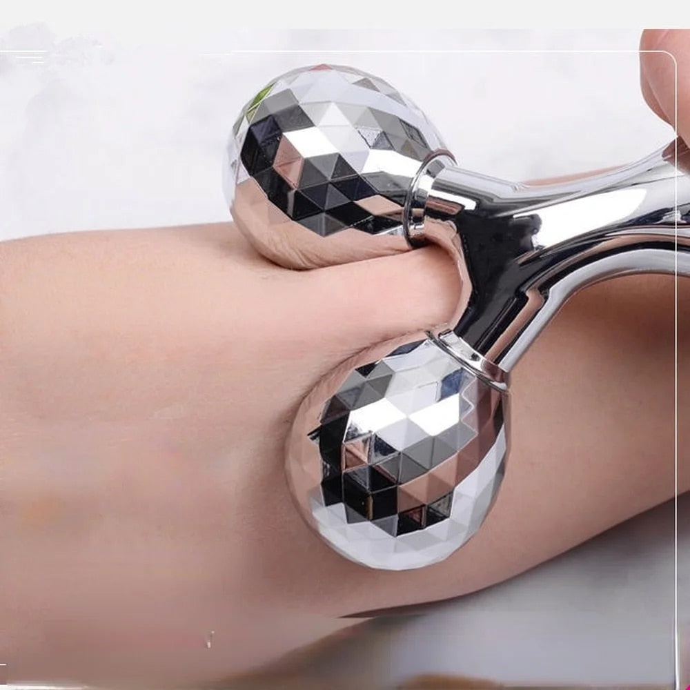 3D Roller Massager Face Massage Y Shape 360 Rotate Thin Face Body Shaping Relax image 5