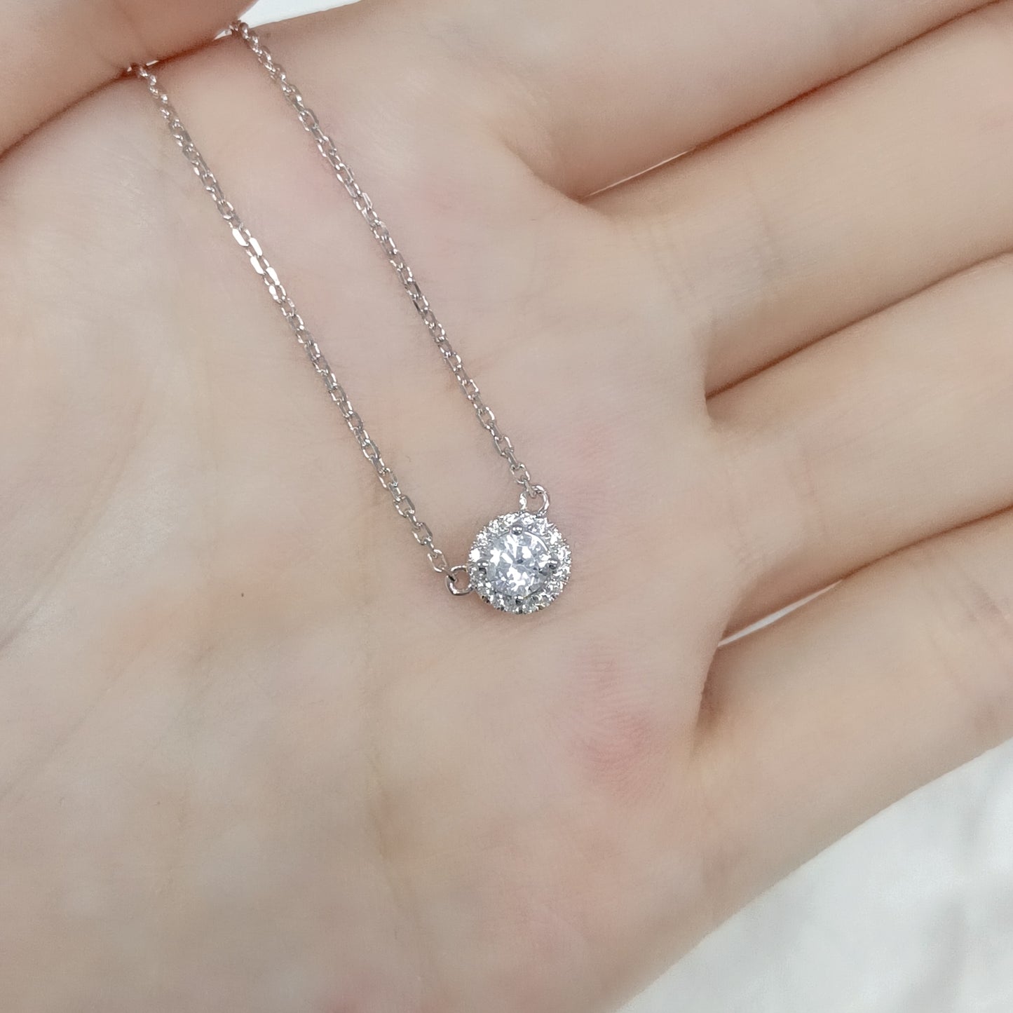 GEM'S BALLET Fine Gold Jewellery Moissanite Lab Diamond 9K 10K 14K 18K Solid Go image 7