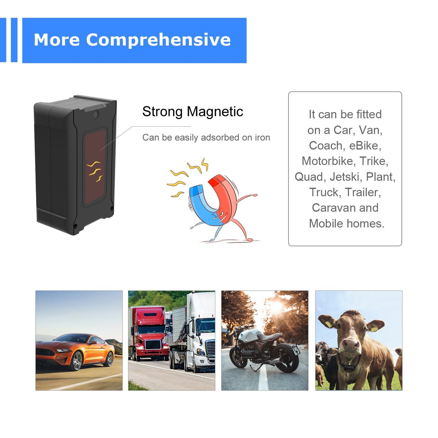 5m Accuracy GPS Tracker APP Remote Tracking Vehicle Anti-theft for Car Truck Mo image 3