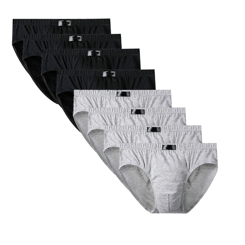 8Pcs Fashion Men's Panties Mens Cotton Underwear Men Briefsr Bikini Pant Men C image 1