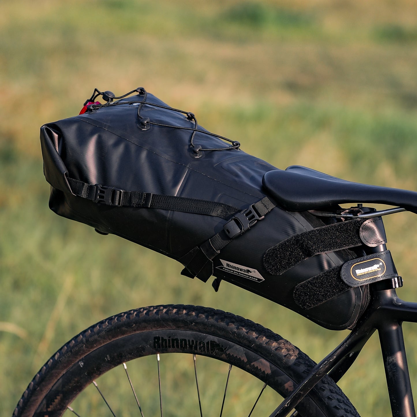 Rhinowalk Bike Saddle Bag Waterproof 5L-13L Large Capacity Foldable Tail Rear B image 10