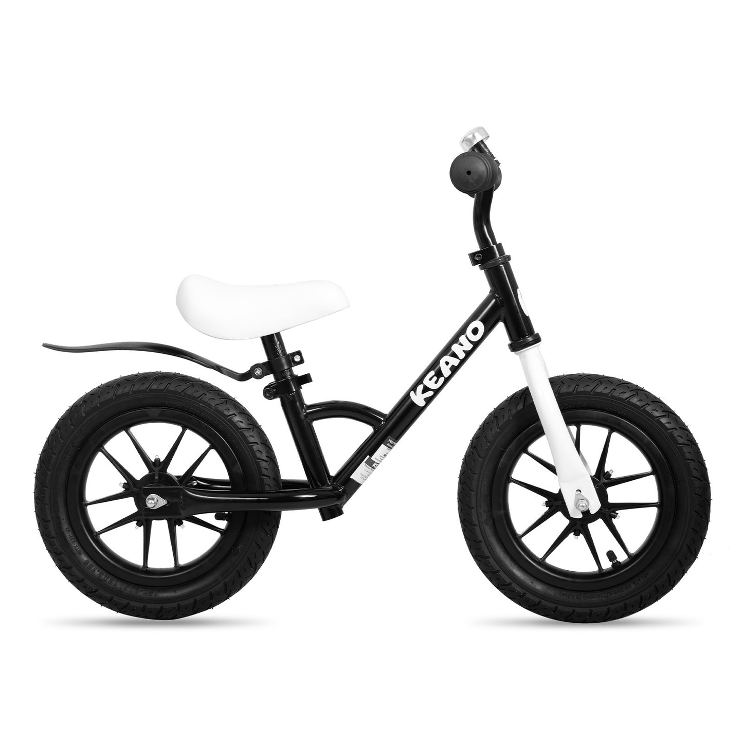 JOYSTAR 12 Inch Kids Balance Bike with Colorful Lighting Wheels, No Pedals Push image 4