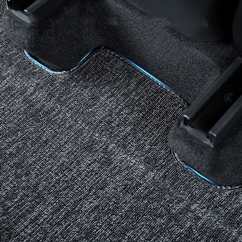 Futhope Floor Mats Black Pad For Tesla Model 3 Y 2020-2023 Custom Waterproof Ma image 7