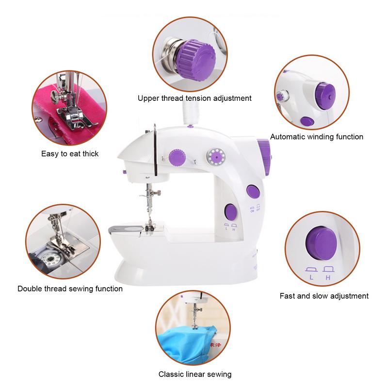 Small Sewing Machine Electric Sewing Machines For Kids Sewing Accessory For image 4