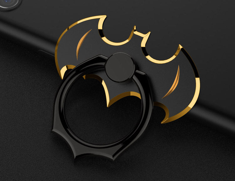 Oatsbasf Bat Finger Ring Phone Holder 360 Rotate Desktop Mount Mobile Phone Sta image 1