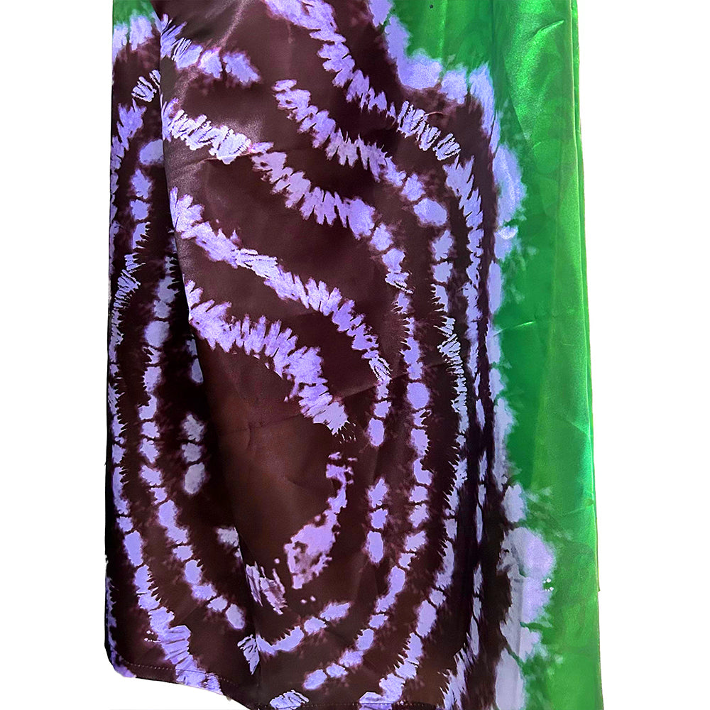 Green African Dresses For Women Traditional Clothing Original Riche Dashiki Rob image 6