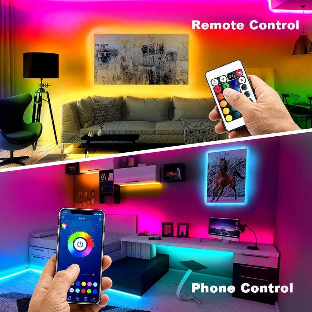 RGB 5050 Led Strip Lights Smart Home TV USB Wall Lamps Ramadan Decoration 2023 image 1