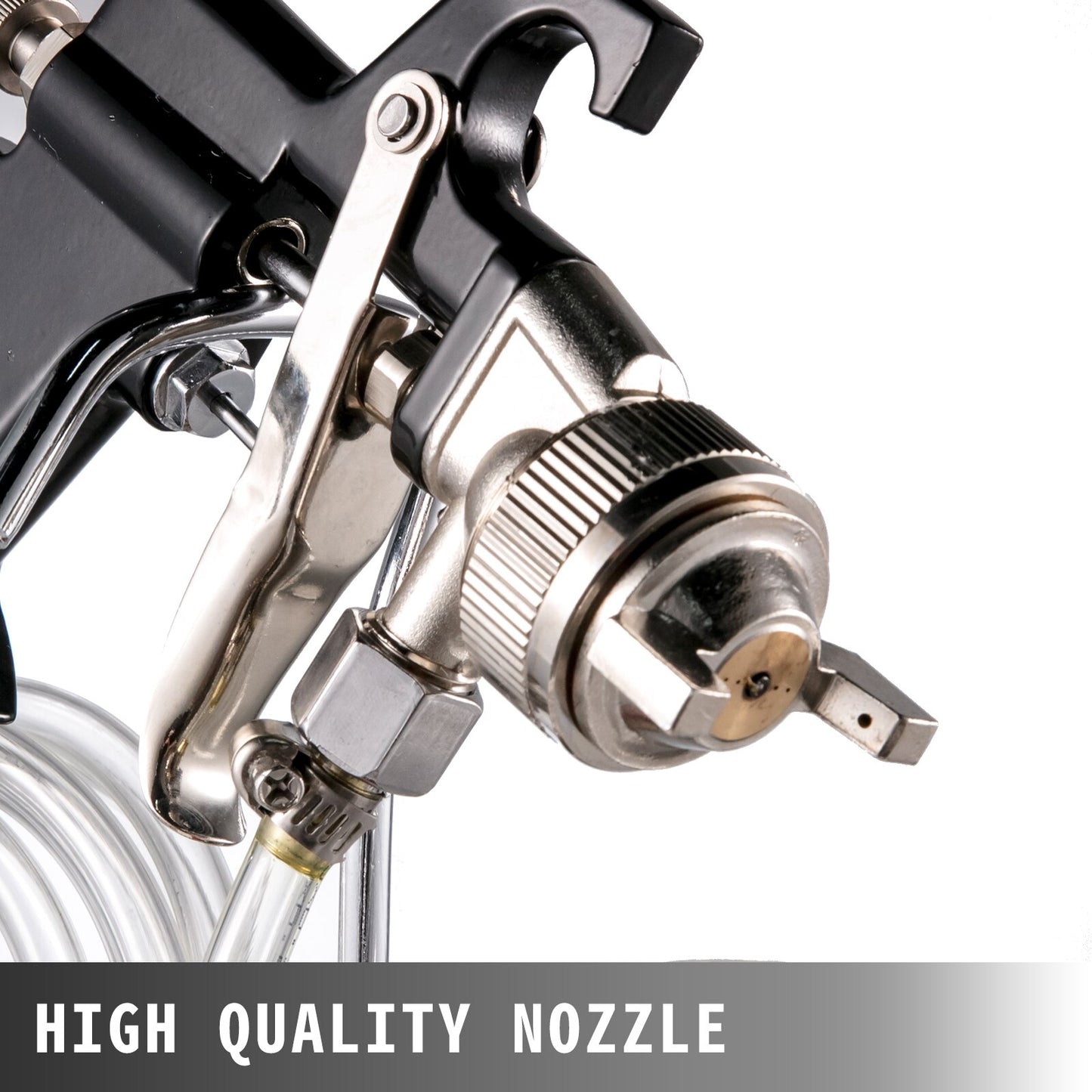 VEVOR 2L 2 Quart Pressure Pot Tank Kit with Pipe 1.8mm Nozzle Pressure Paint Sp image 4