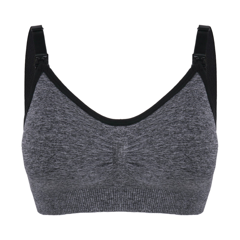 High Quality Plus Size Nursing Bra Breathable Women Breastfeeding Underwear Sea image 11