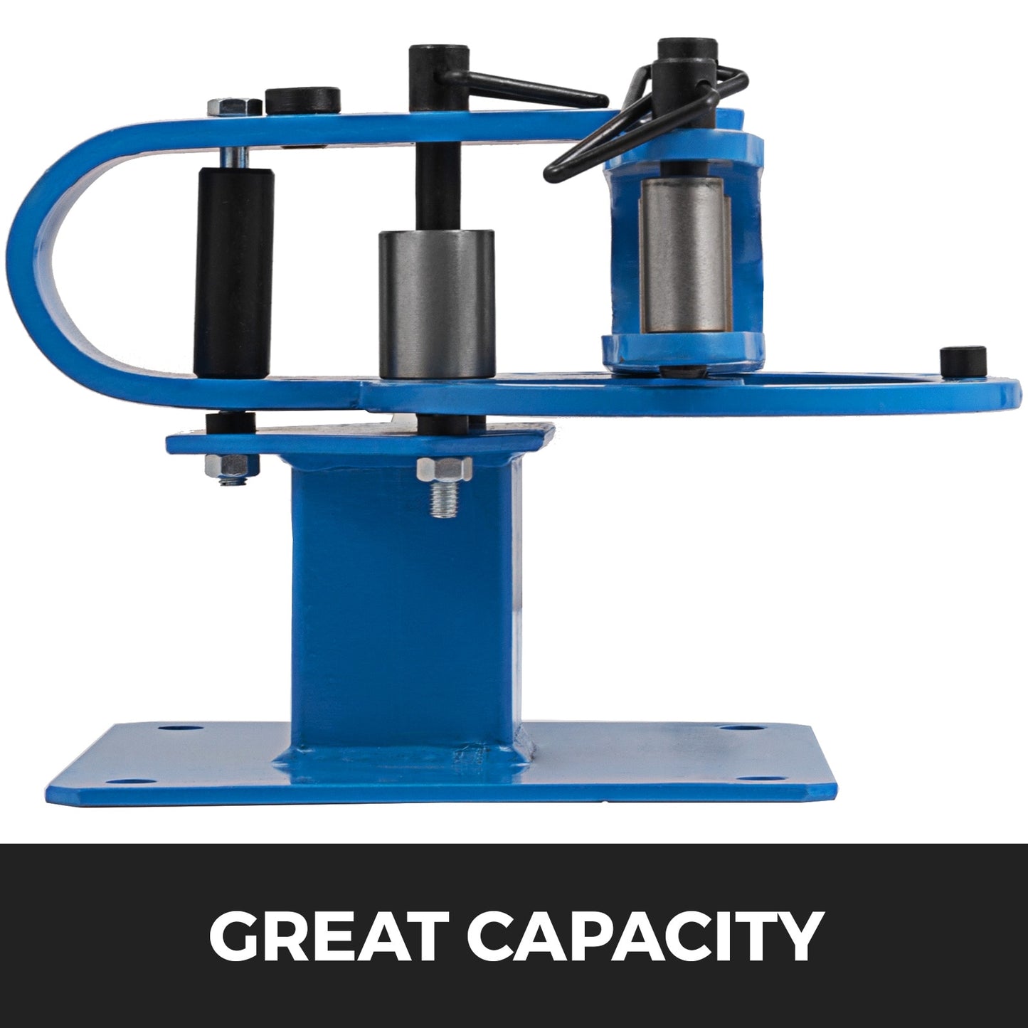 VEVOR Pipe Bender YP-9 Manual Bench Steel Tube Bending Kit with 7Dies 1-3in Mul image 4