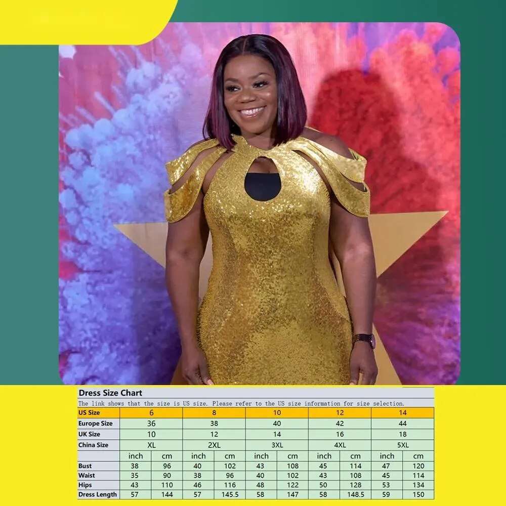 Africa Long Dress Plus Size Elegant Party Dress 2023 Golden Sequin Female Eveni image 1