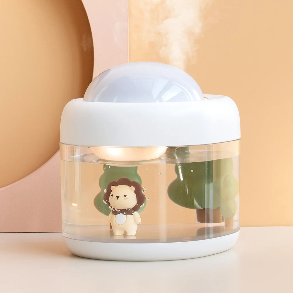 Cute 2024 2024 For Large Capacity Portable Humidifier USB Charging 2000mAh Batt image 8