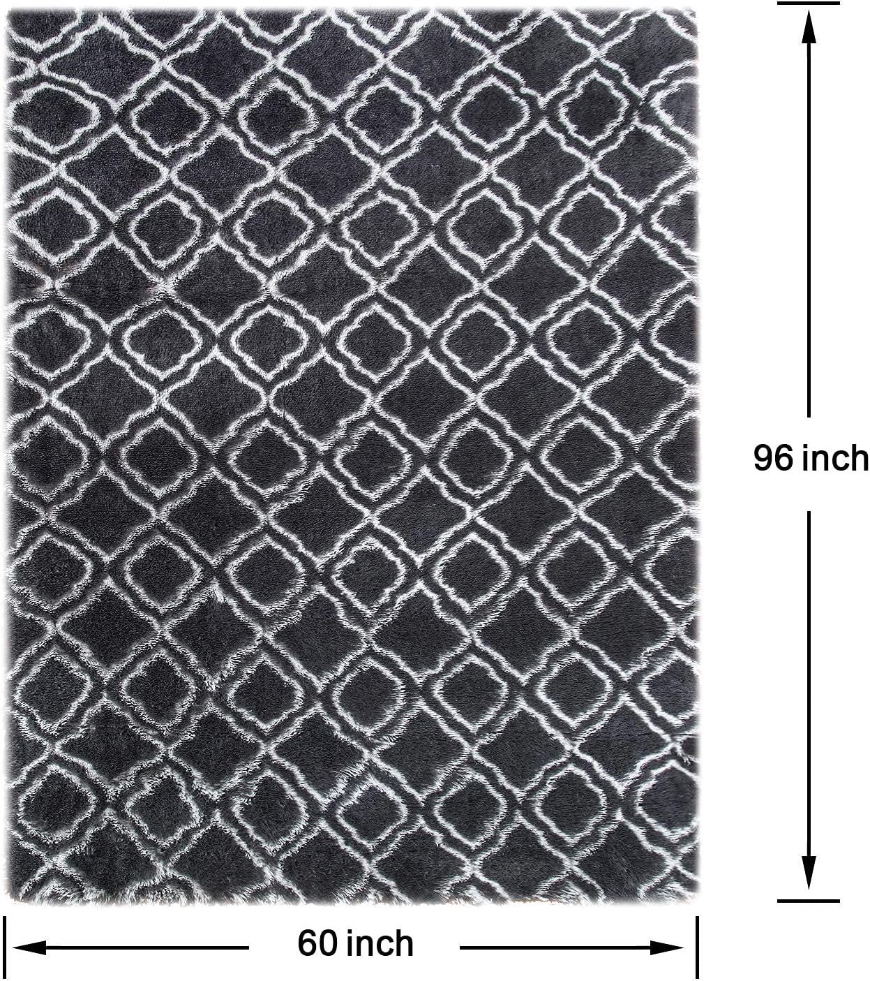 Large Shag Area Rugs for Bedroom Super Soft Plush Fluffy Carpets Living Room Ru image 7