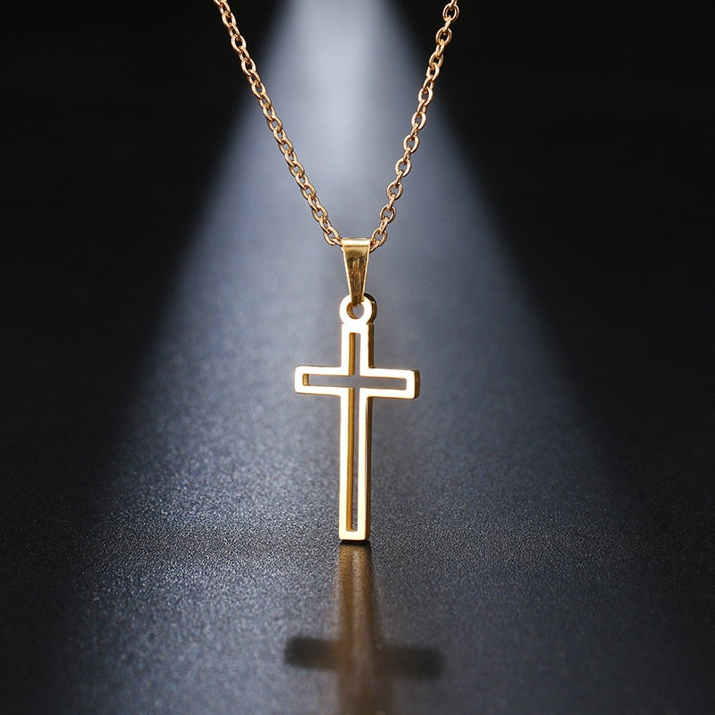 DOTIFI Stainless Steel Necklace For Women Lover's Gold And Rose Gold Color image 6