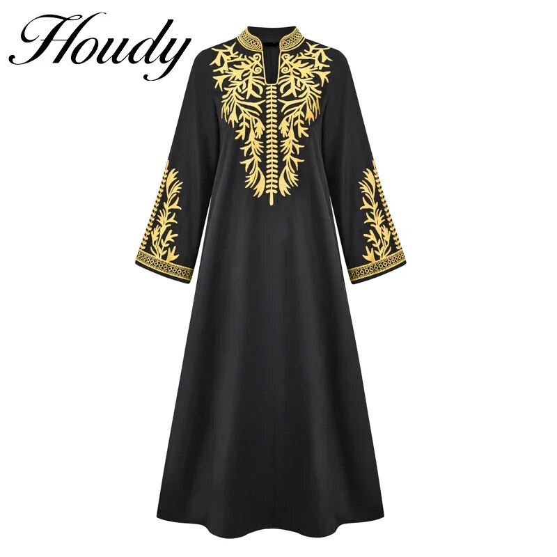 Kaftan Dubai Abaya Muslim Hijab Dress Turkey African Dresses Abayas For Women V image 5