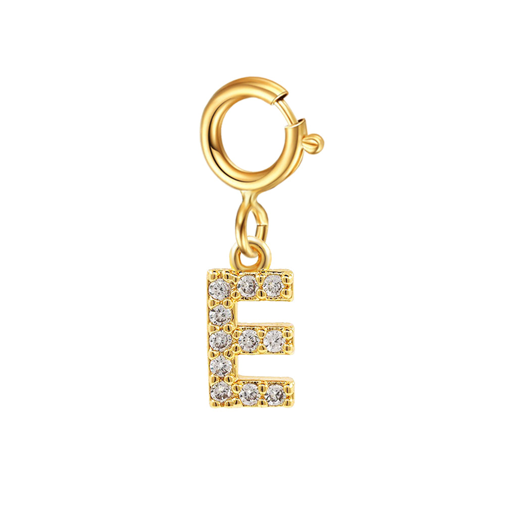 Custom Personalized diy Initial Letter Name Necklace for Women Gold color Penda image 12