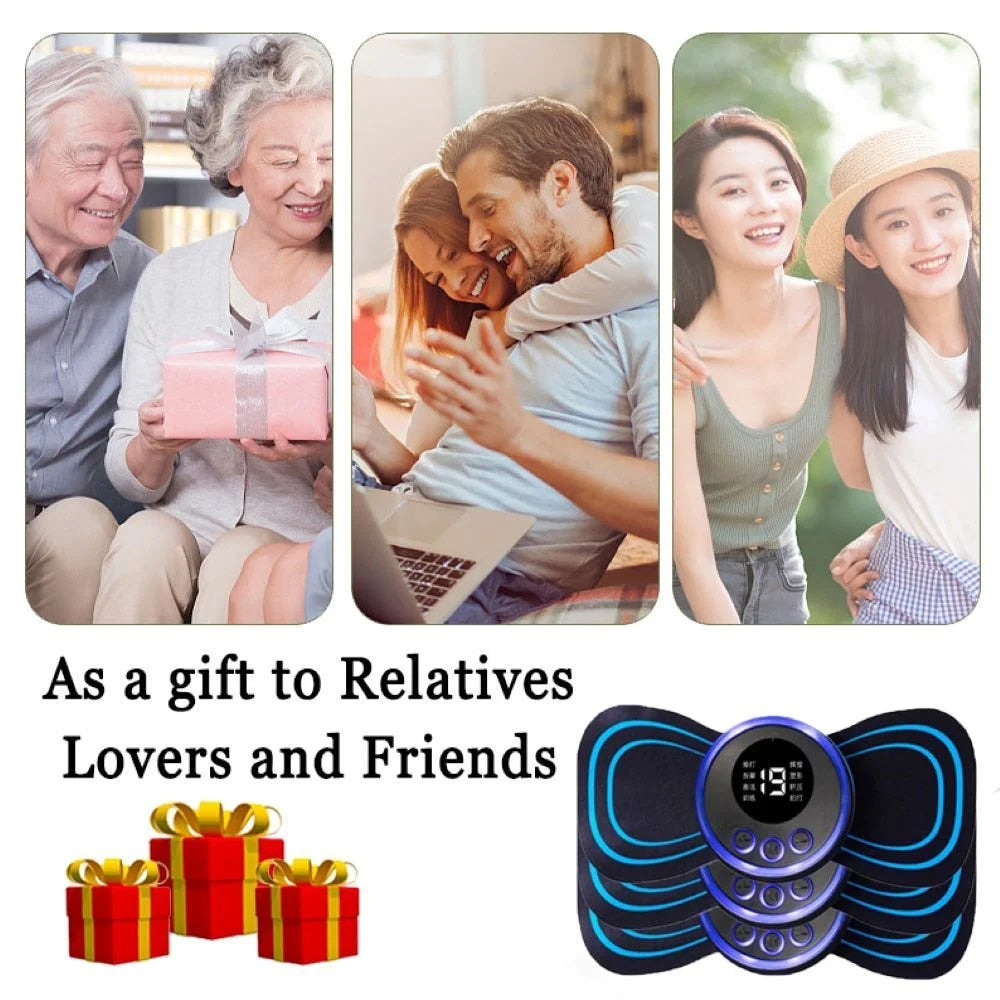 8 Modes 19 Gears Electric Pulse Neck Massager Cervical Back Muscle Pain Relief image 8