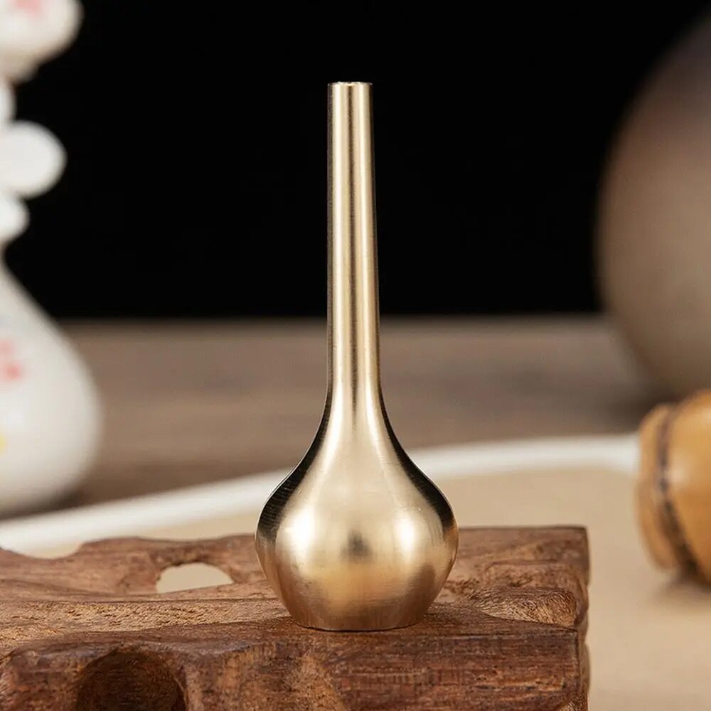 Mini Pure Copper Vase Gold Living Room Decorative Antique Vase Unique Vase Nord image 6