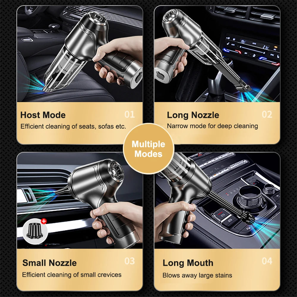 Car Vacuum Cleaner Wireless Mini Vacuum Cleaner Car Handheld Auto Cleaning Mac image 10