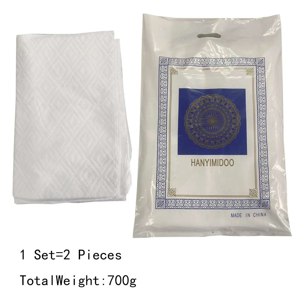 New Muslim Men's Clothing in Stock Mecca Pilgrimage Scarf Hajj Clothing image 0