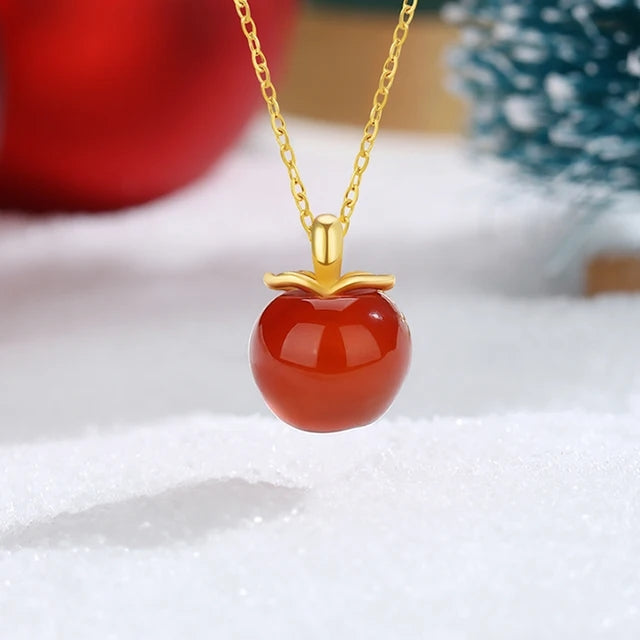Heart Shape Necklaces for Women 18 K Pure 100 Gold with Certificate Elegant Wom image 1