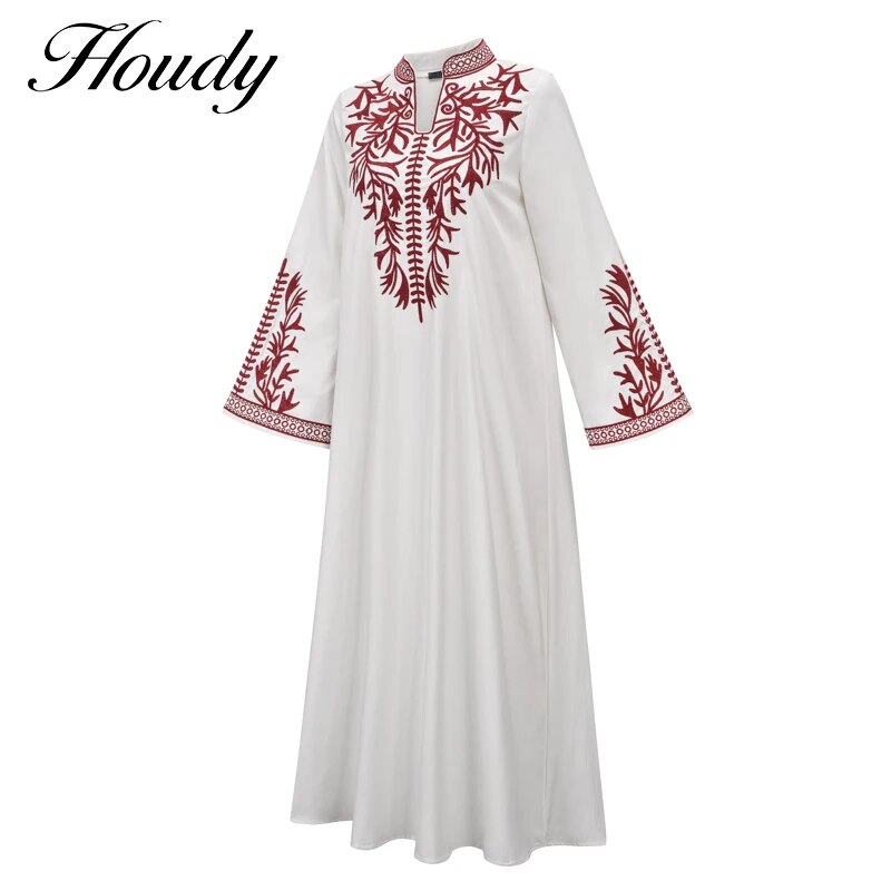 Kaftan Dubai Abaya Muslim Hijab Dress Turkey African Dresses Abayas For Women V image 7