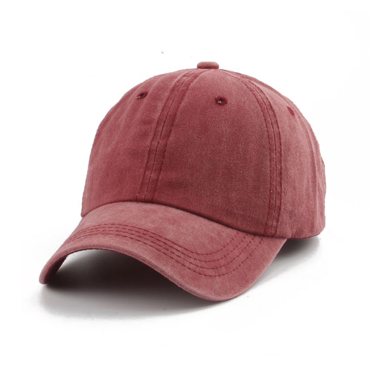 2023 New Vintage Washed Cotton Baseball Cap Parent Kids Sun Hats For Boy Girl S image 11